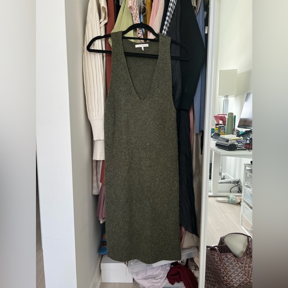 Oak + Fort Sweater Vest Dress - Picture 2 of 6